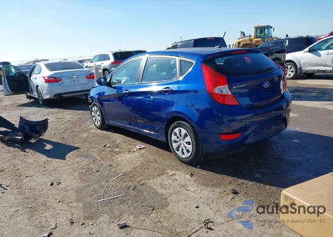 2015 Hyundai Accent Gs from USA, damaged, VIN KMHCT5AE9FU227535